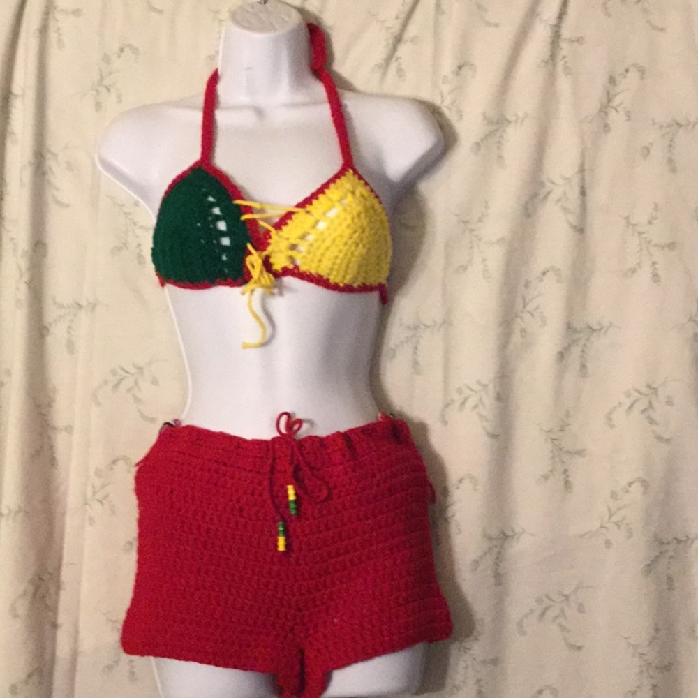 Handmade beach suit